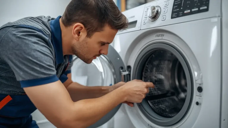 “صيانة غسالة البا من قبل فني معتمد باستخدام قطع غيار أصلية”